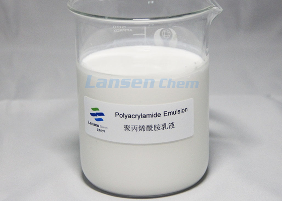 Nourriture de PAM Emulsion Sludge Sedimentation For de polyacrylamide de purification d'eaux d'égout