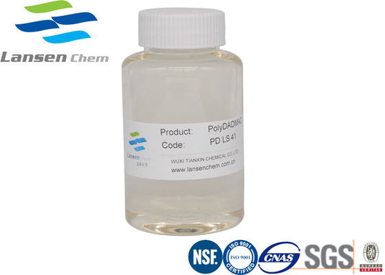 Retrait de produits organiques du produit chimique pH 5.0-8.0 de traitement de l'eau de coagulant de Polydadmac de fongicide