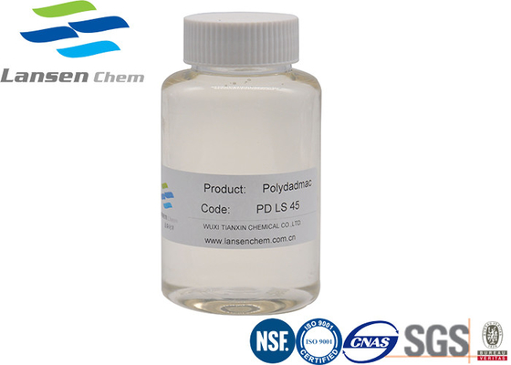 L'eau de CAS 26062-79-3 et coagulant cationique de Polydadmac de floculant du liquide 40% de traitement des eaux usées