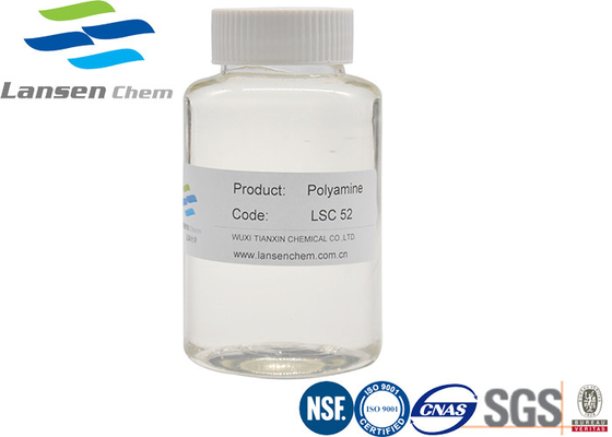 Rendement élevé du polymère 42751-79-1 cationique colloïdal transparent de floculant de polyamine
