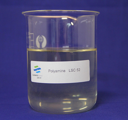Receveur cationique sans couleur de déchets de produits chimiques de floculant de polyamine de polymère dans la fabrication de papier