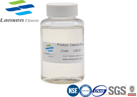 Charge cationique d'eaux usées de propreté de système de fabrication de papier d'agents de pH 4-7 réduction liquide ambre