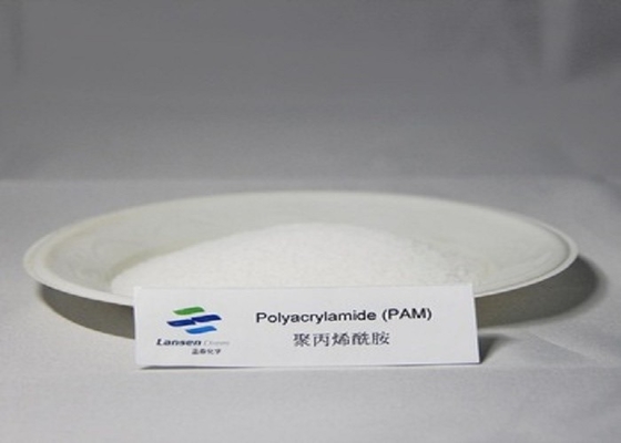 Floculant cationique Cas 9003-05-8 de PAM de polyacrylamide de traitement de l'eau de fabrication du papier