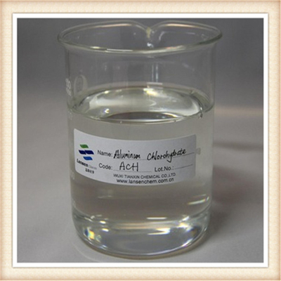 Poudre liquide en aluminium soluble dans l'eau CAS de Chlorohydrate ACH 12042-91-0 produits chimiques de purification d'eau employés pour épurer l'eau