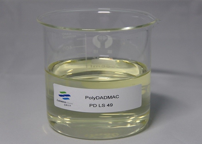 polymère de dadmac liquide 40% Polydadmac Coagulant d'ammonium Polymère polyDCD coagulants organiques applications de filtration