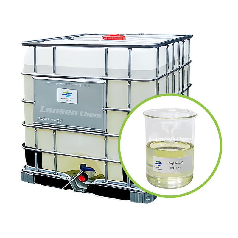Type liquide Agent de traitement de l'eau potable Polydadmac Coagulant Applicabilité à large spectre Non toxique