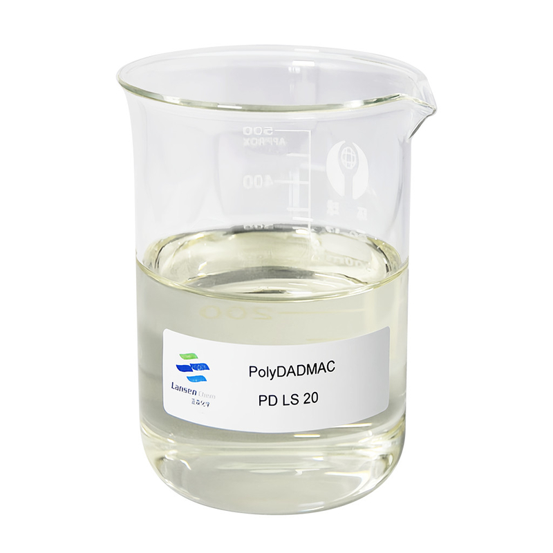 Coagulant de polydadmac très efficace pour le traitement des eaux usées avec des groupes fonctionnels cationics et adsorbants puissants