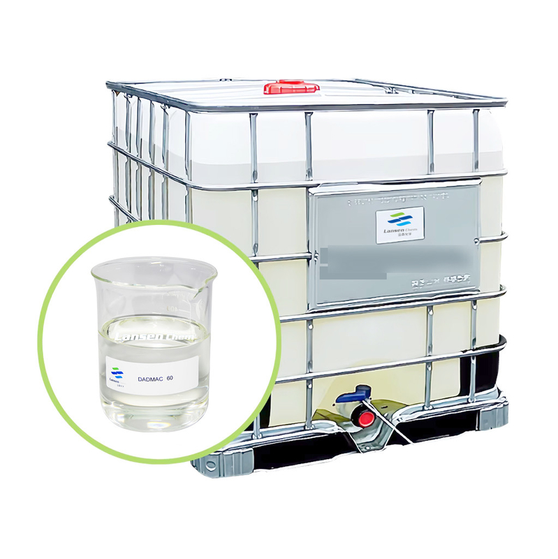 Coagulant chimique à haute performance DADMAC à bon effet de floculation pour les solutions industrielles de traitement des eaux