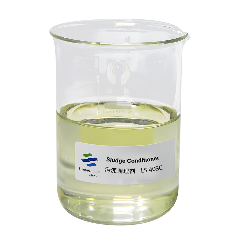 Produits chimiques rentables pour améliorer la qualité des boues Conditionnateur de boues pour la déshydratation et la préconcentration des boues