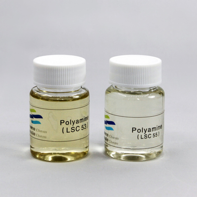 Polymères inorganiques de polyamine de distributeur liquide de floculant dans le traitement des eaux usées