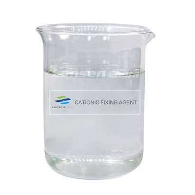 Agent de fixation cationique liquide ambre réduisant la fixation anionique d'agent de la maladie de papier