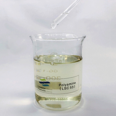 Polyamine floculant pour la décoloration et la purification des eaux usées
