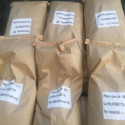 Polyacrylamide anionique PAM Powder Flocculant Or Sand et coagulant de lavage de charbon