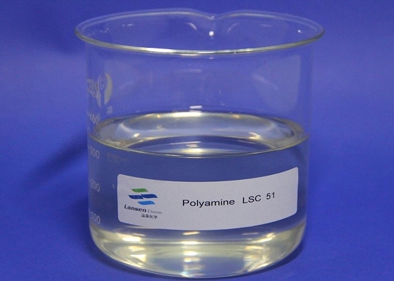 Polymères inorganiques de polyamine de distributeur liquide de floculant dans le traitement des eaux usées
