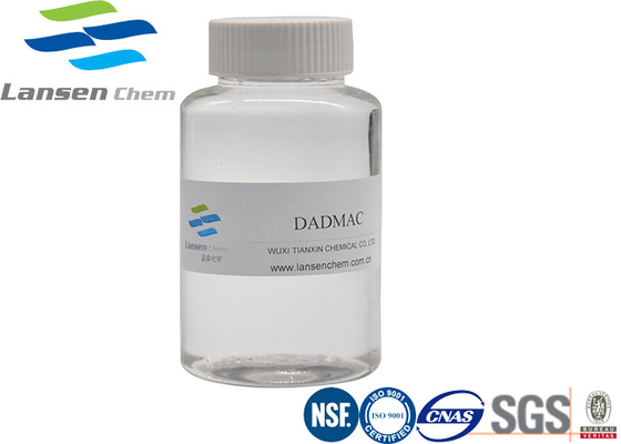 Shampooing liquide transparent jaune-clair chimique du gisement de pétrole DADMAC peignant l'agent