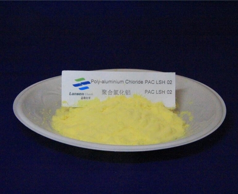 Coagulant jaune de chlorure de polyaluminium de PAC de poudre pour le produit chimique d'épurateur de l'eau