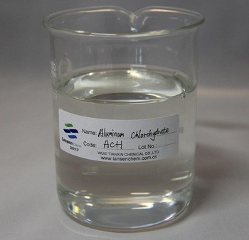 Soluble en aluminium des produits chimiques 210.48g/Mol d'épuration de l'eau de 23% Chlorohydrate dans l'eau