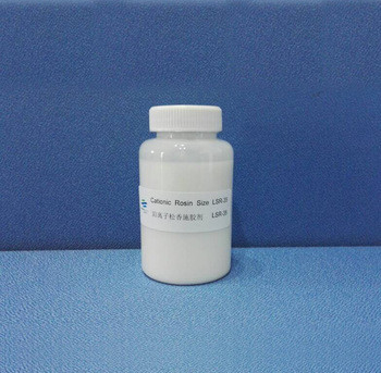 Sel d'ammonium quaternaire cationique de colophane de l'émulsion pH 2-4 extérieur de Paper Making White d'agent de classement par taille LSR-35