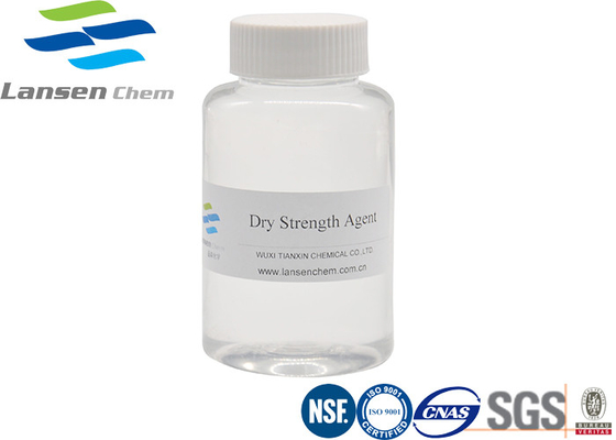 Produit chimique de papier de Transparent Viscous Liquid d'agent de force sèche de papier d'emballage