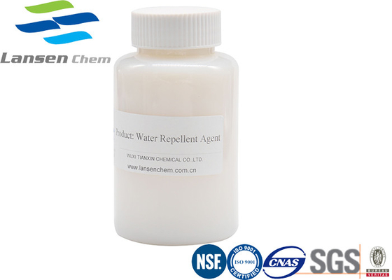 Liquide blanc de produit hydrofuge de résistance à l'eau pour le rendement élevé de tissu