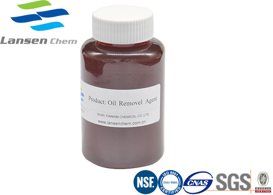 Floculant de traitement des eaux usées de raffinerie d'Emulsified Yellow Liquid LSY-502 Demulsifier d'agent d'enlèvement d'huile de pH 2-5