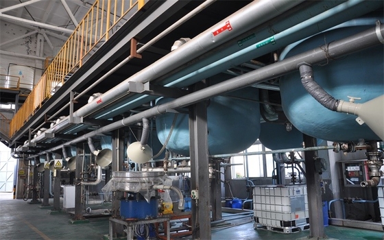 Polymères inorganiques de polyamine de distributeur liquide de floculant dans le traitement des eaux usées