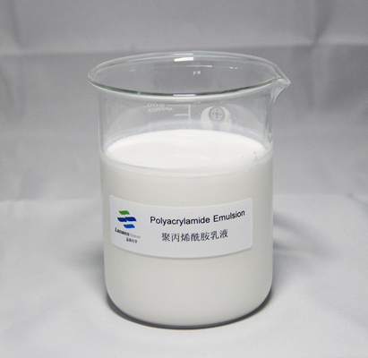 Agent auxiliaire chimique de PAM Emulsion High Molecular Weight de floculant blanc de polymère