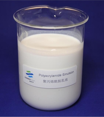 Agent auxiliaire blanc Water Treatment Plant de PAM Emulsion Polymer Flocculant Chemical