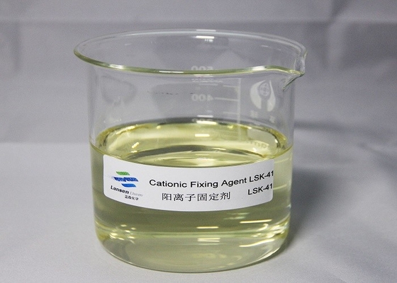 Liquide ambre liquide collant de fixation de pH 4-7 de couleur claire sans couleur cationique d'agent
