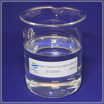 Type cationique agent d'ammonium de traitement de l'eau de polymère de macromolécule de 50% de Decoloring de l'eau