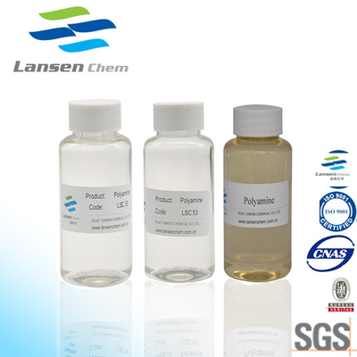 Polyamine liquide jaune-clair de floculant de polyamine