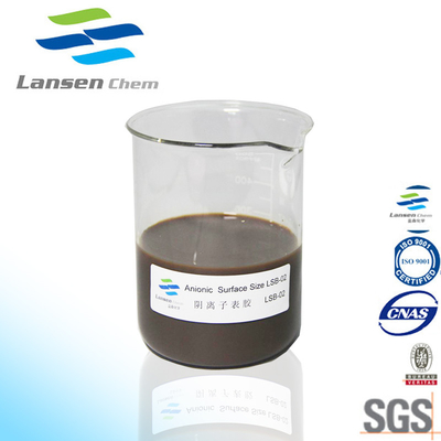Stockage extérieur cationique de Cardboard Papermaking pH 2-4 d'agent de classement par taille de sel d'ammonium quaternaire